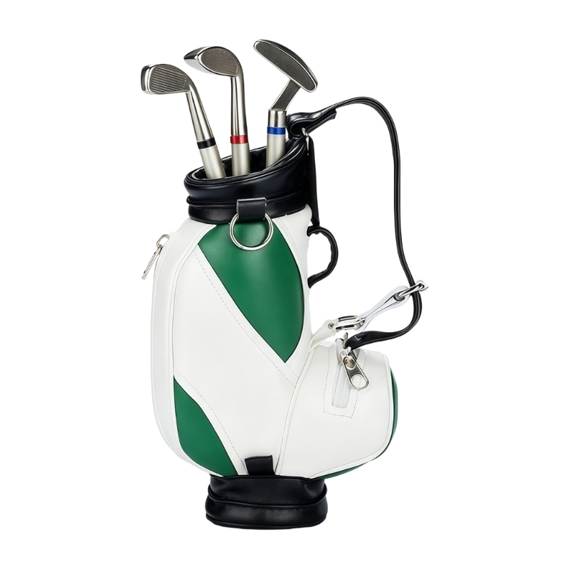 Golf Equipment Manager - Golfthema Desktop Pencil Container PU lederen